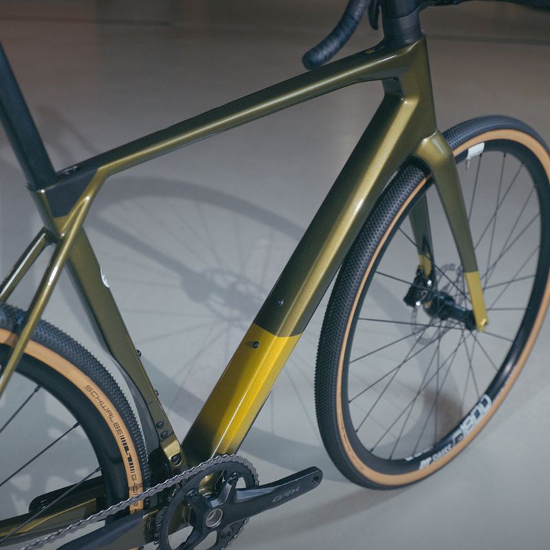 Колело за чакъл Superior X-ROAD Team Comp GR gloss olive/chrome 8