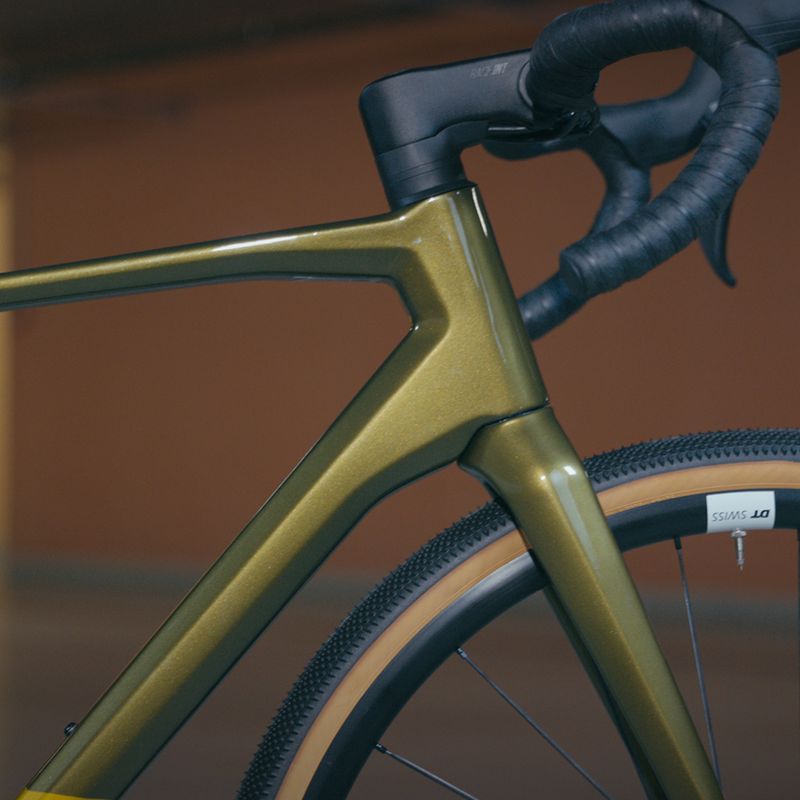Колело за чакъл Superior X-ROAD Team Comp GR gloss olive/chrome 9