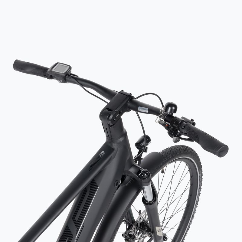 Електрически велосипед Superior eXR 6050 B Touring 36V 13.4Ah 500Wh матово черно/хромно сребристо 5