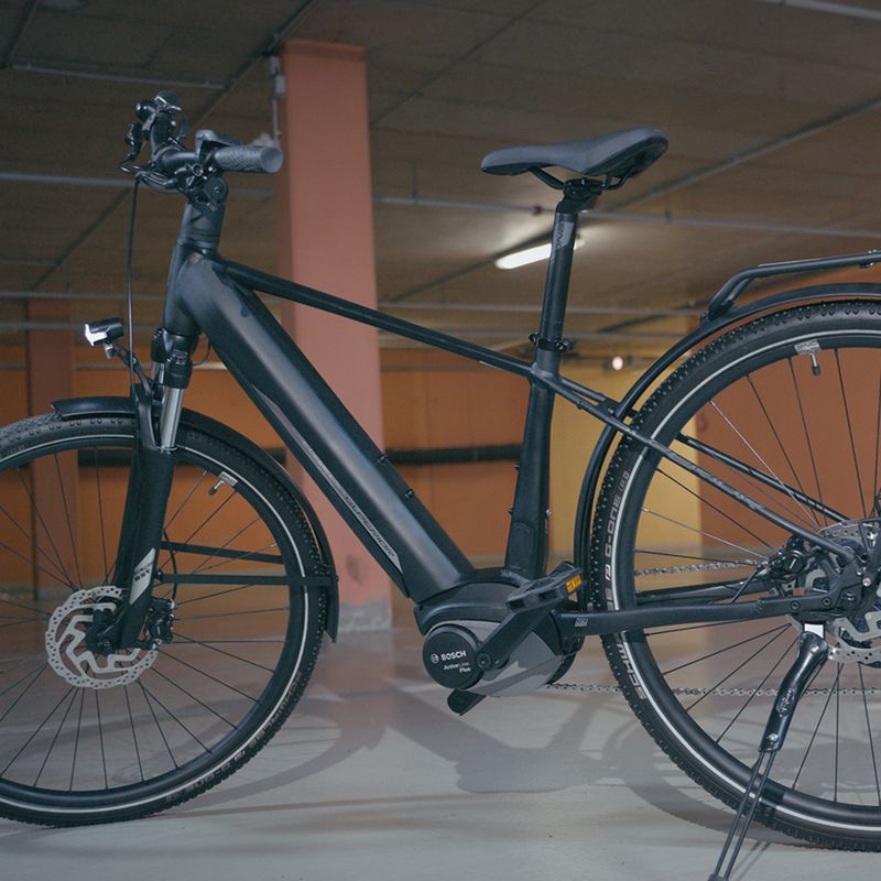 Електрически велосипед Superior eXR 6050 B Touring 36V 13.4Ah 500Wh матово черно/хромно сребристо 8