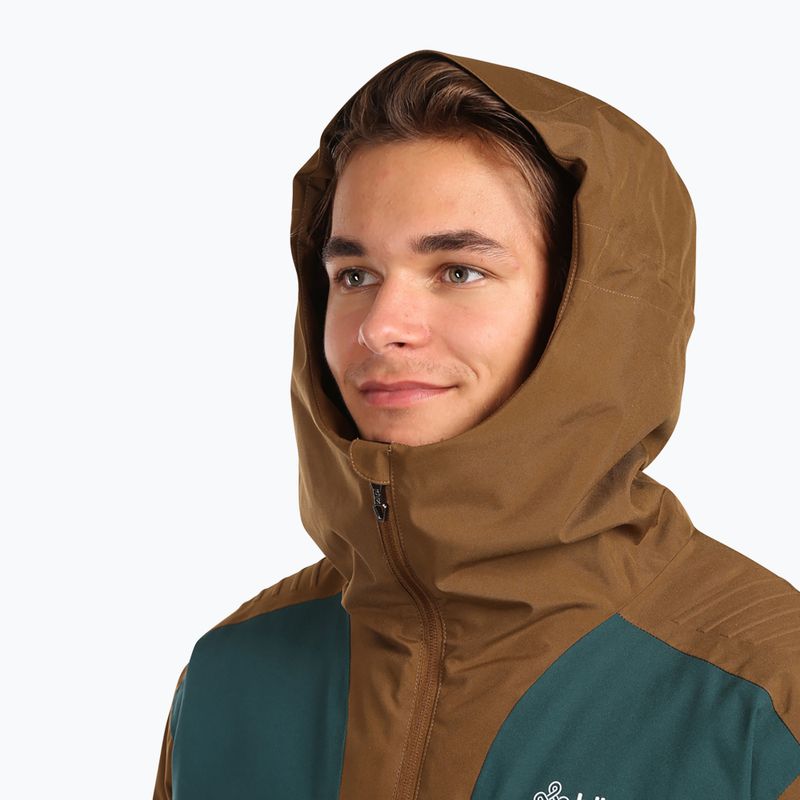 Мъжко скиорско яке Kilpi Killyan dark green 3