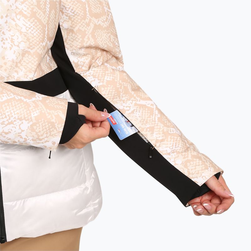 Дамско скиорско яке Kilpi Lena white 6