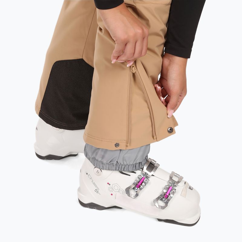 Дамски скиорски панталони Kilpi Elare beige 8