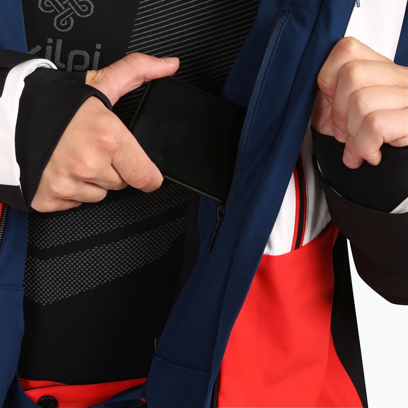 Мъжко скиорско яке Kilpi Tonnsi red 11