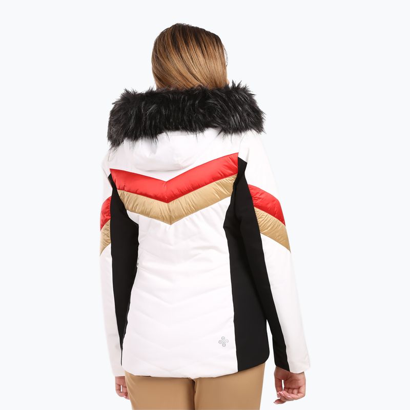 Дамско скиорско яке Kilpi Lin white 2