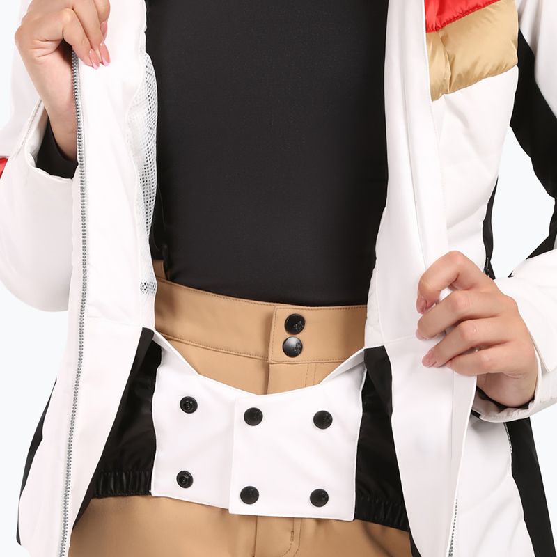 Дамско скиорско яке Kilpi Lin white 7