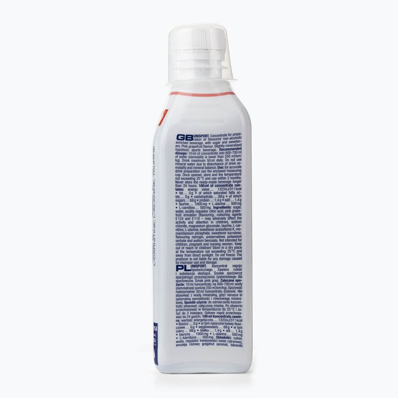 Nutrend изотонична напитка Unisport 500ml розов грейпфрут VT-017-500-PG 2