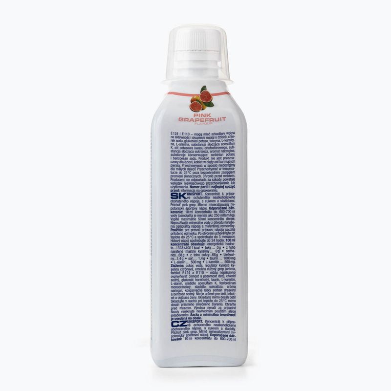 Nutrend изотонична напитка Unisport 500ml розов грейпфрут VT-017-500-PG 3