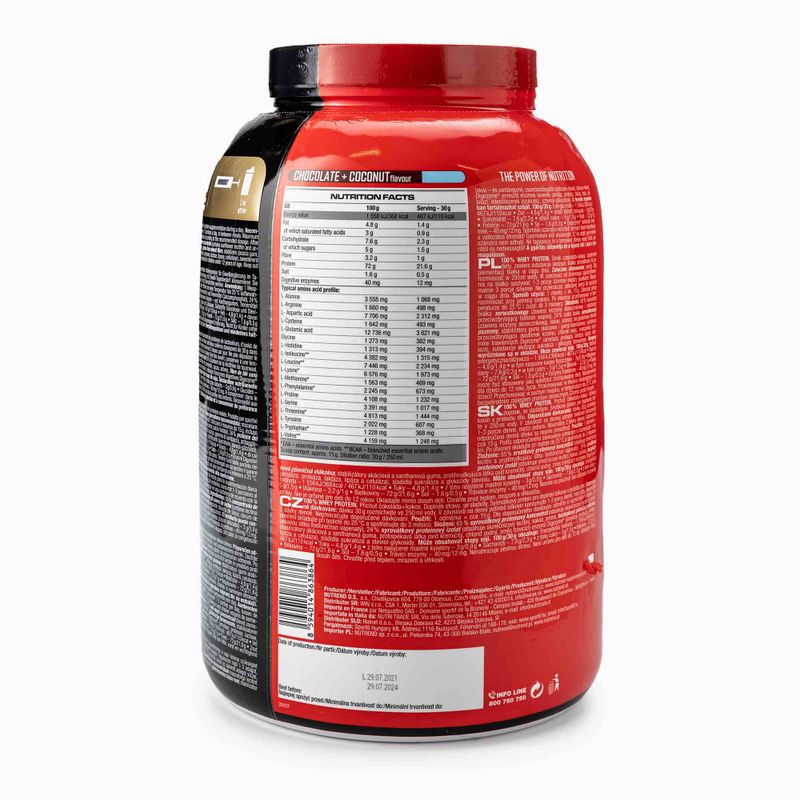 Суроватка Nutrend 100% протеин 2,25kg шоколад-кокос VS-032-2250-ČKO 3