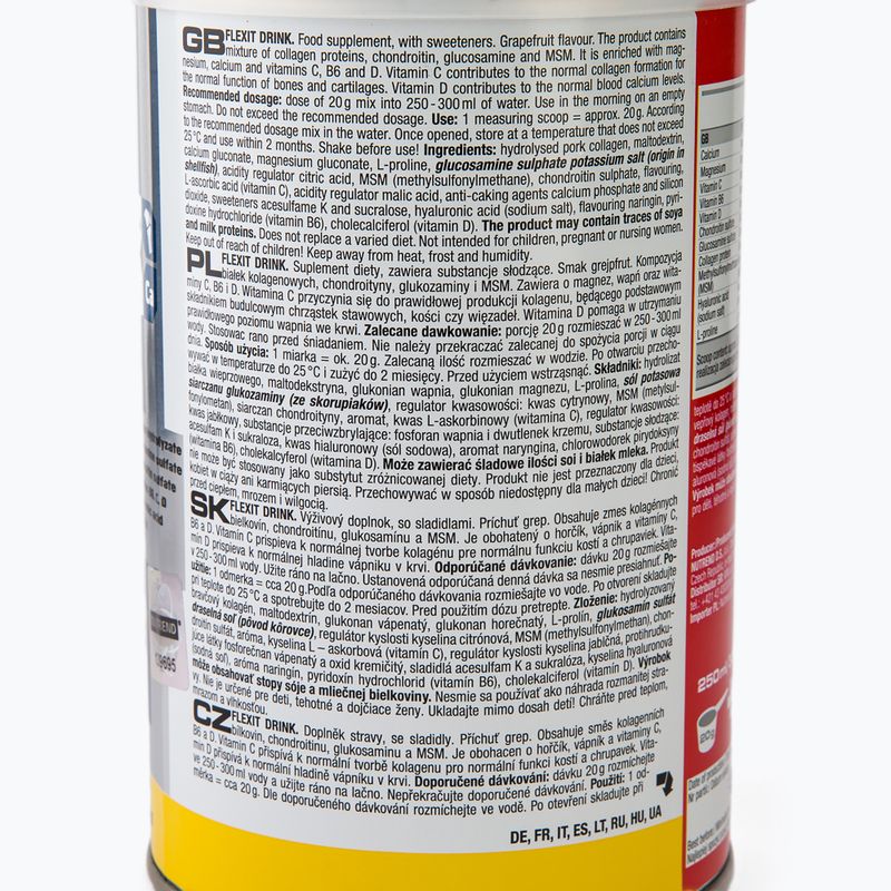Flexit Drink Nutrend 400g възстановяване на ставите грейпфрут VS-015-400-G 2