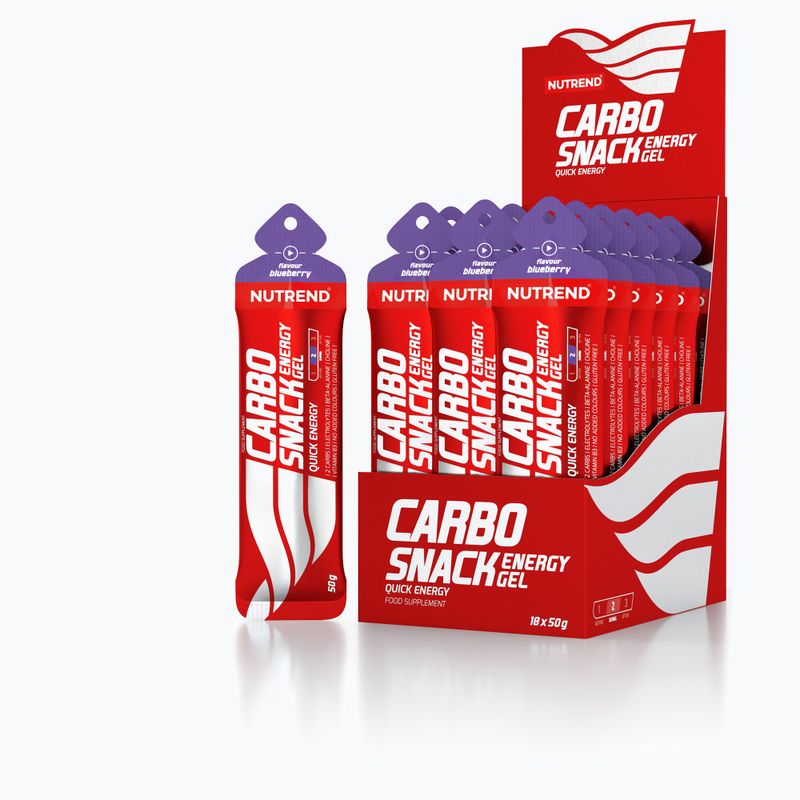 Nutrend Carbosnack енергиен гел 50g боровинка VG-004-50-BO