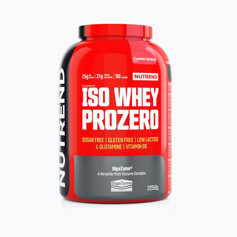 Суроватка Nutrend Iso Prozero ягодов чийзкейк VS-102-2250-JHC