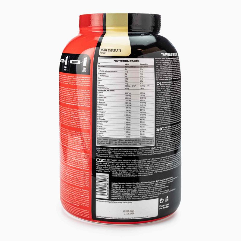 Суроватка Nutrend Iso Prozero бял шоколад VS-102-500-BČ 3