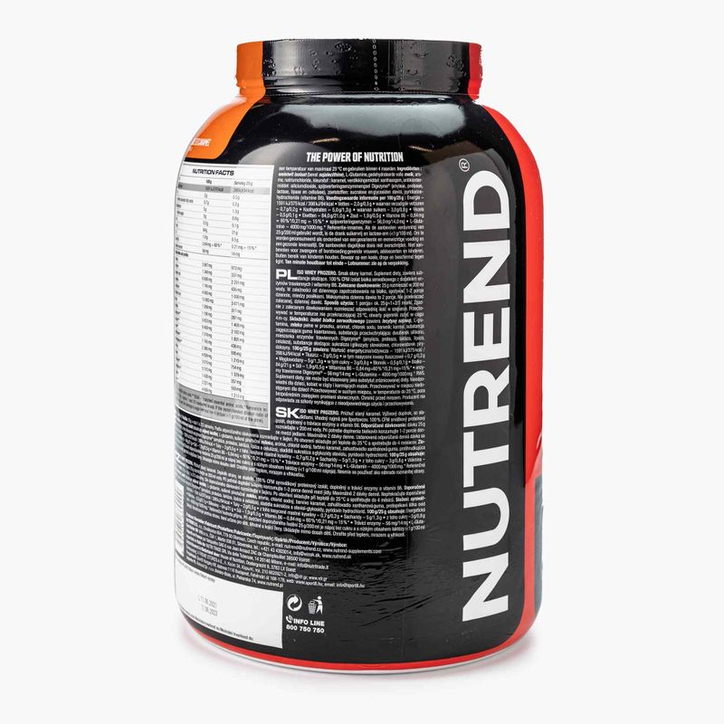 Суроватка Nutrend Iso Prozero солен карамел VS-102-500-SKA