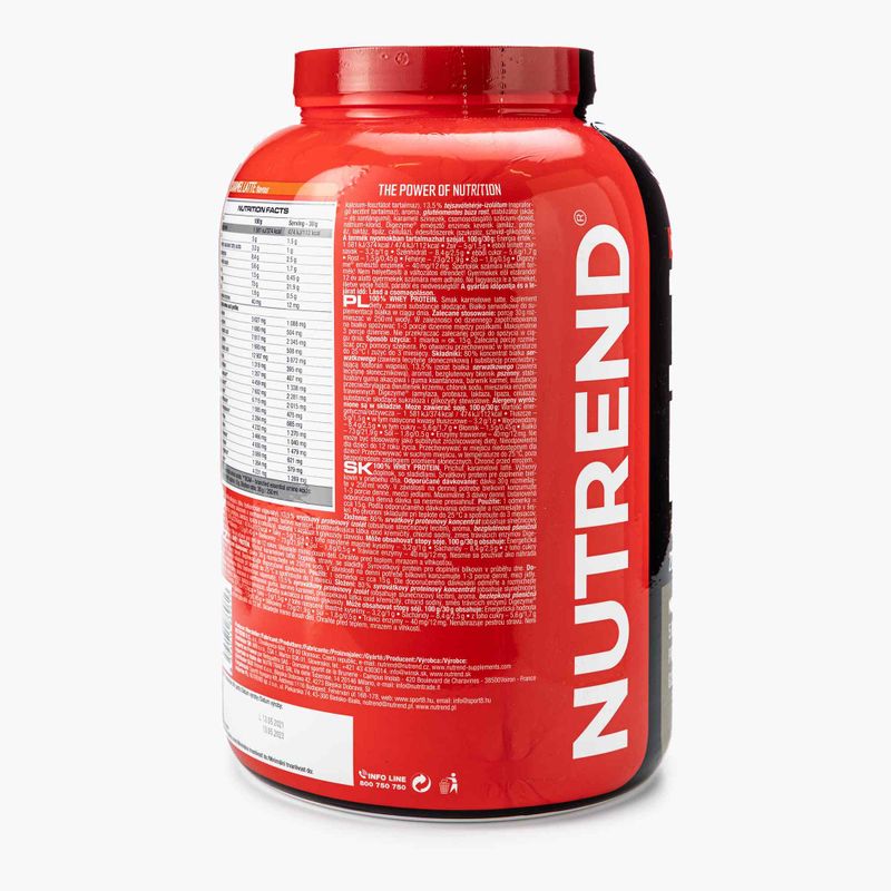 Суроватка Nutrend 100% Protein 2,25kg karmelowe latte VS-032-2250-KL