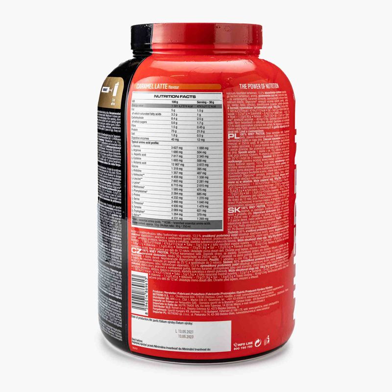 Суроватка Nutrend 100% Protein 2,25kg karmelowe latte VS-032-2250-KL 2