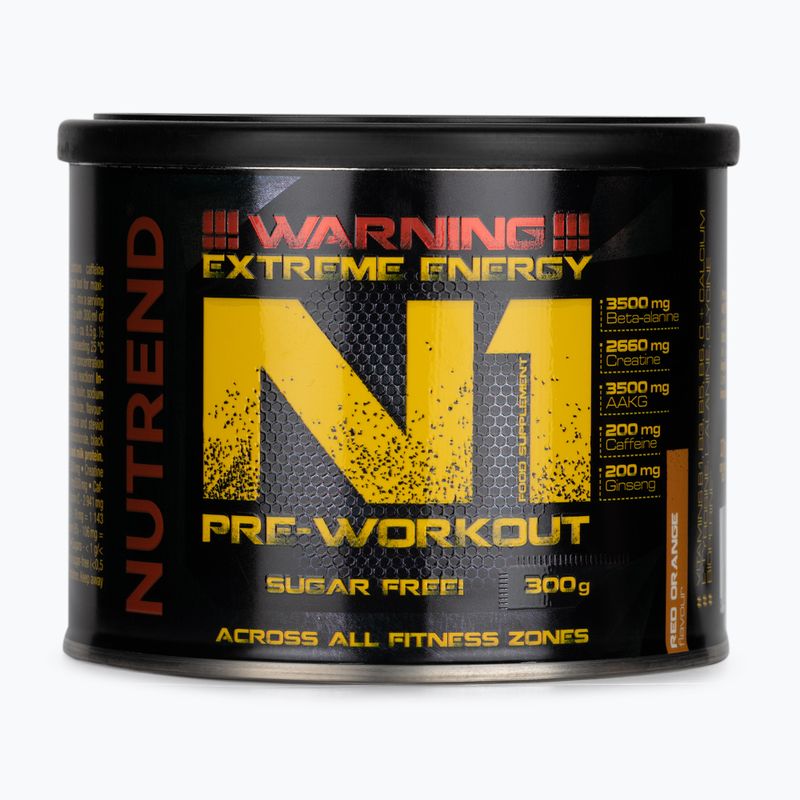Nutrend Pre-Workout N1 300g orange VS-067-300-ČP