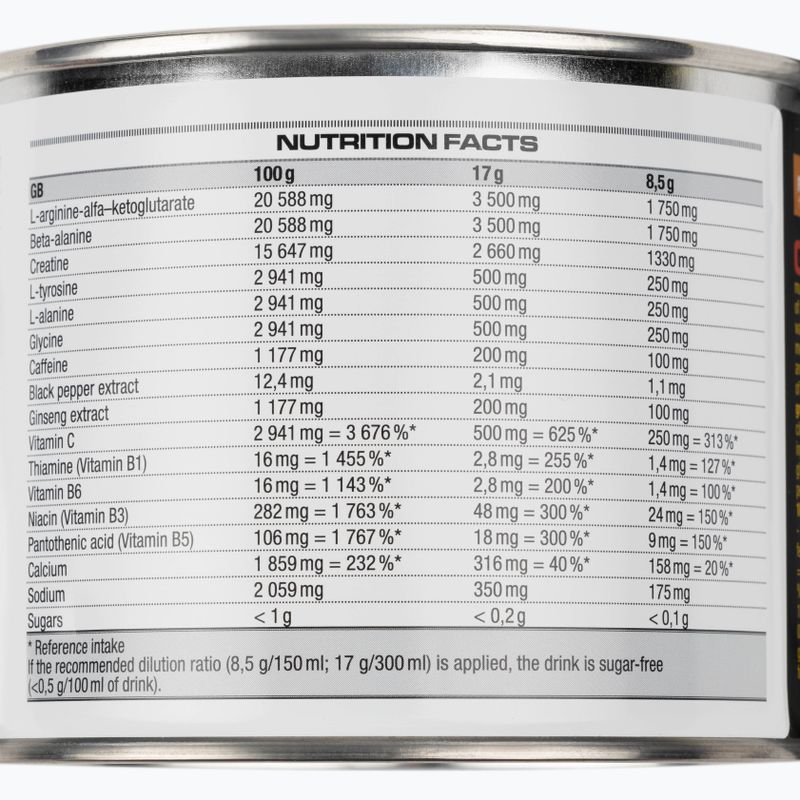 Nutrend Pre-Workout N1 300g orange VS-067-300-ČP 2
