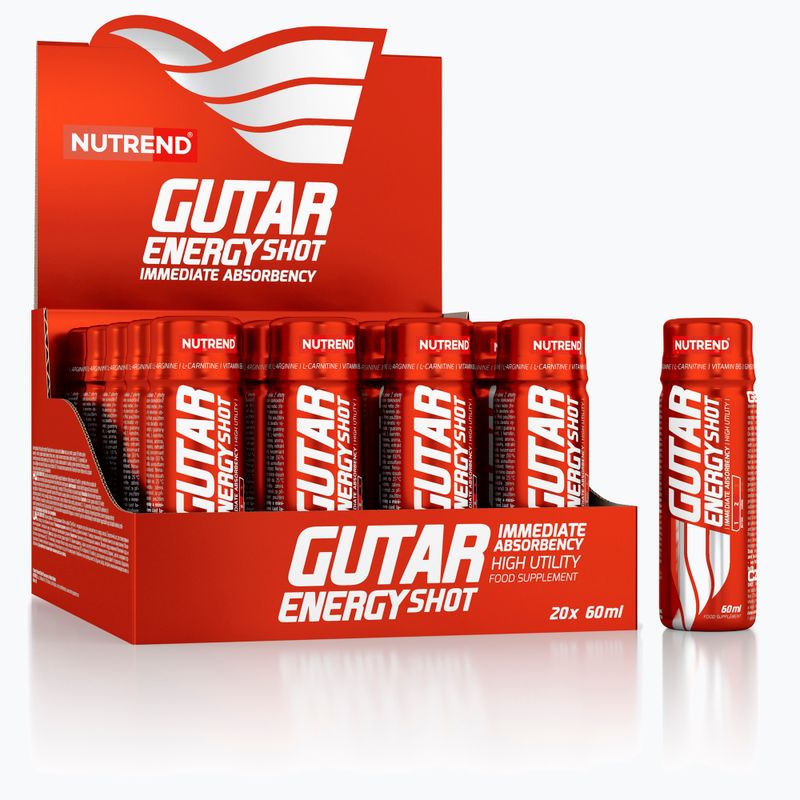 Предтренировъчни шотове Nutrend Gutar Energy 20X60ml VT-053-1200-XX