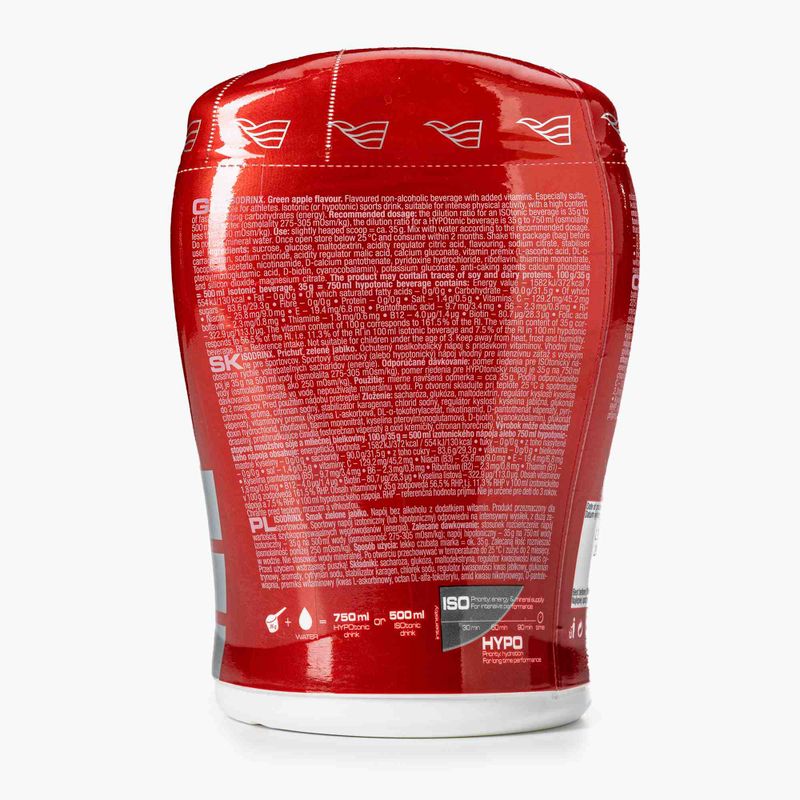 Изотонична напитка Nutrend Isodrinx 420g зелена ябълка VS-014-420-ZJ 2