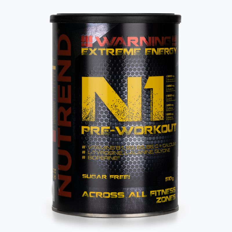 Nutrend Pre-Workout N1 510g касис VS-067-510-ČR