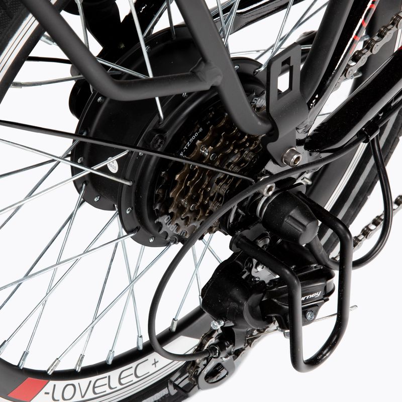 Lovelec Lugo 10Ah сребърен електрически велосипед B400261 8