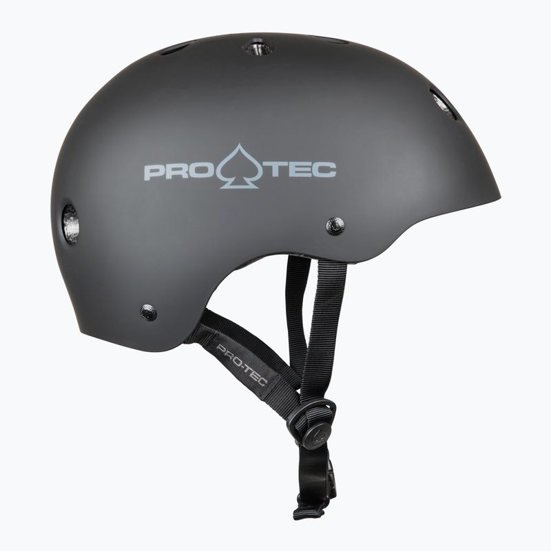 Pro-Tec Classic Сертифицирана матова черна каска 2