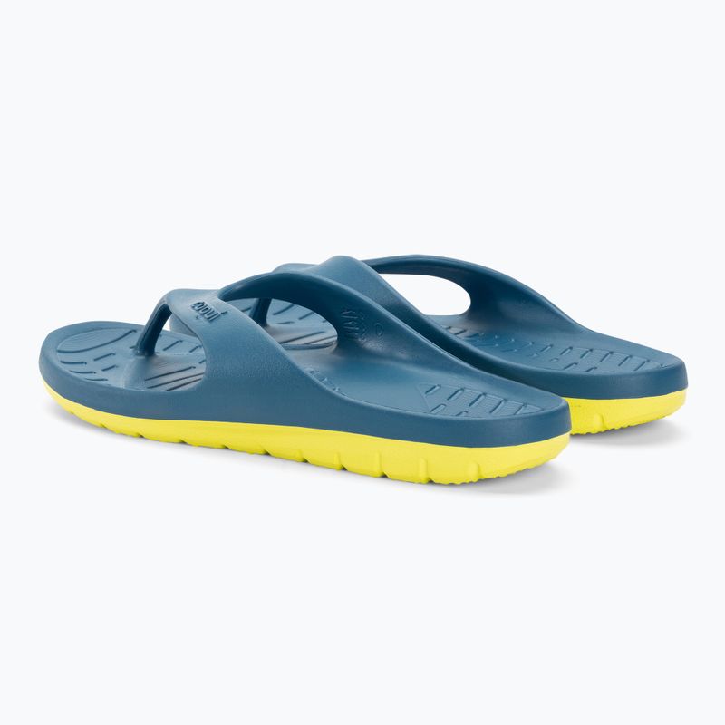 Мъжки джапанки Coqui Zucco niagara blue/citrus 3