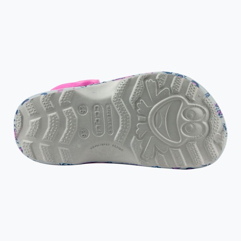 Coqui Little Frog mid.grey/fuchsia love/amulet детски сандали 11