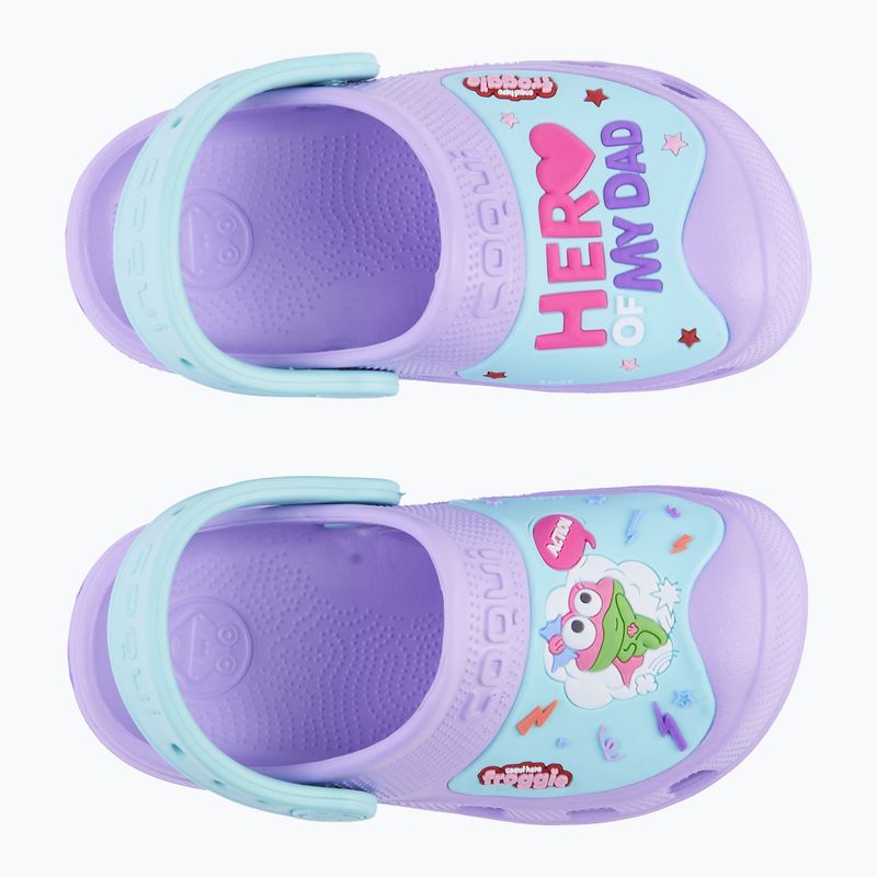 Детски сандали Coqui maxi light lilac/light mint hero 11