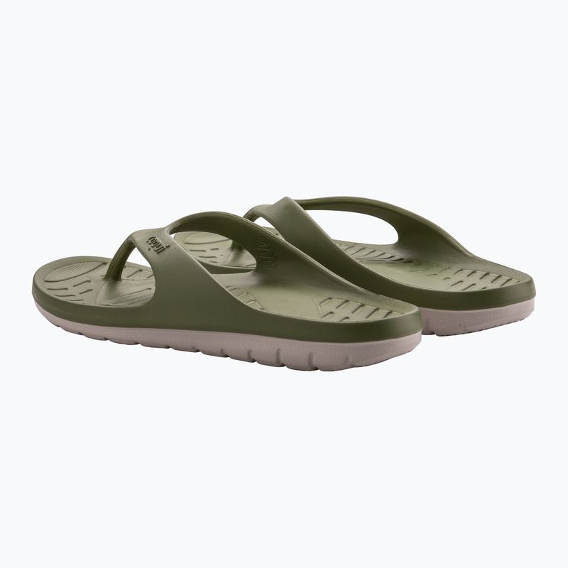 Мъжки джапанки Coqui Zucco dark army green/stone 9