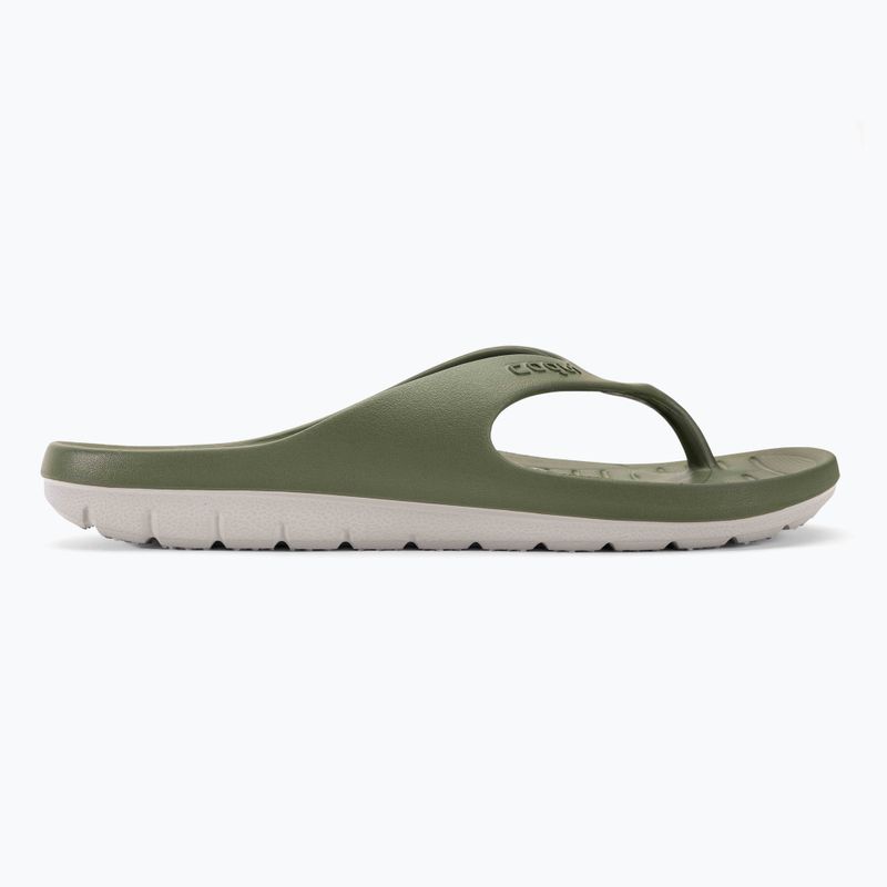 Мъжки джапанки Coqui Zucco dark army green/stone 2