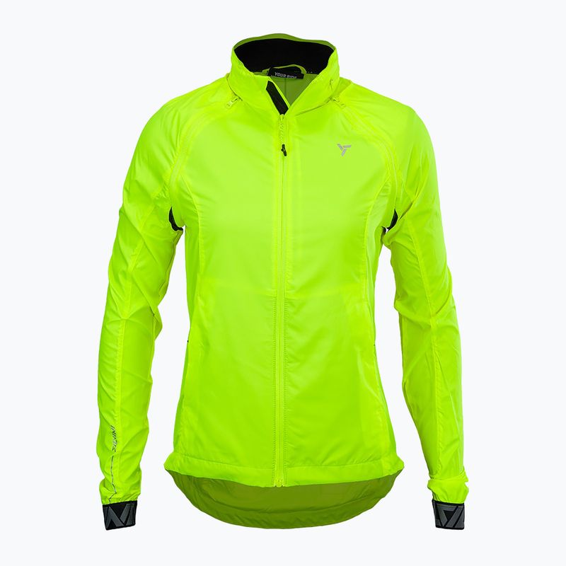 Дамско яке за колоездене SILVINI Vetta yellow WJ1623
