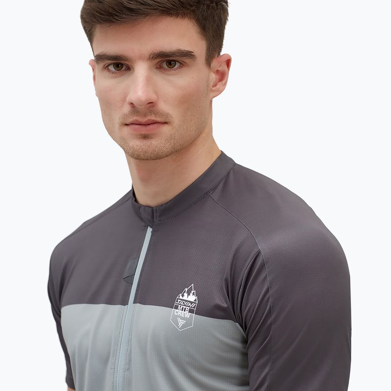 SILVINI Turano Pro мъжко колоездачно трико сиво-бяло 3120-MD1645/11082 3