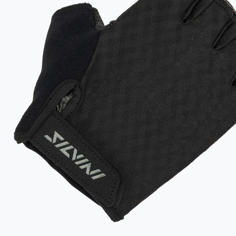 Дамски ръкавици за колоездене SILVINI Gaiona black 4