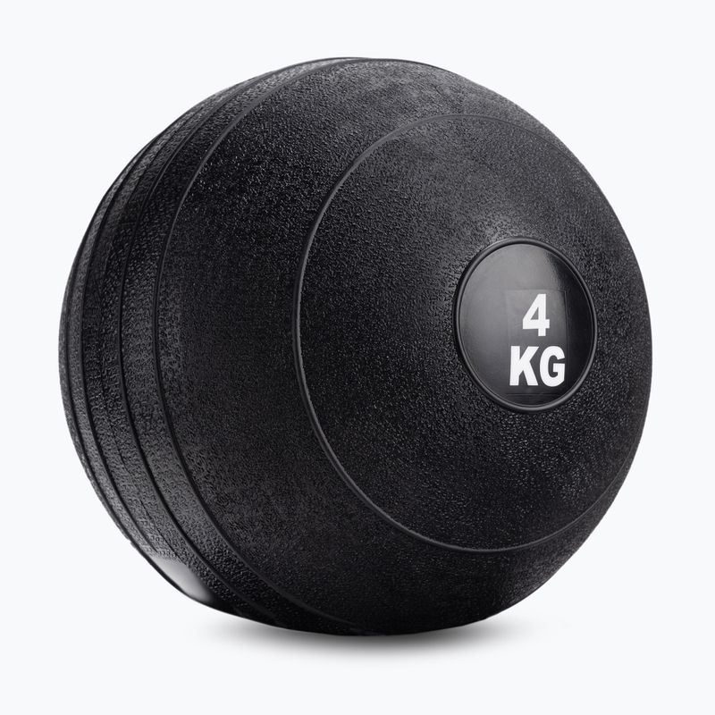 Медицинска топка InSPORTline черна 13477 4