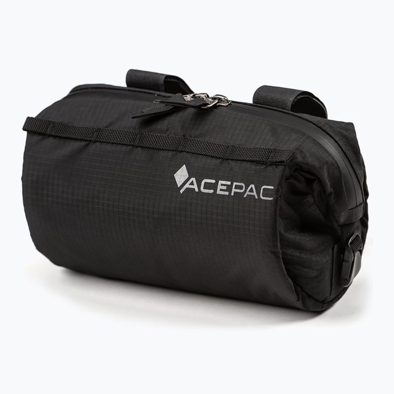 Чанта за кормило на велосипед Acepac Bar Roll MKIII 2 l black
