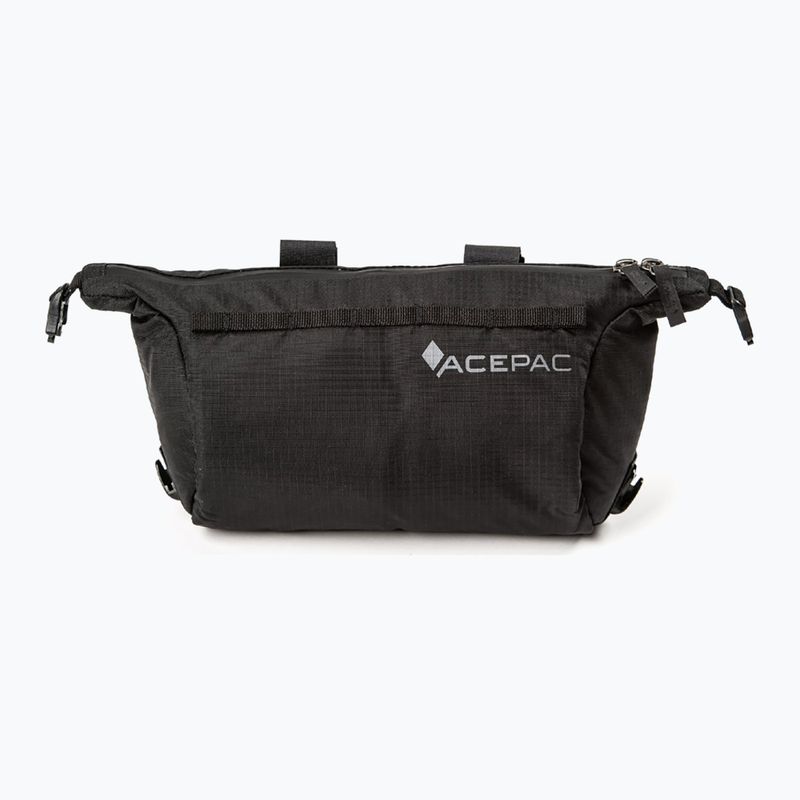 Чанта за кормило на велосипед Acepac Bar Roll MKIII 2 l black 2