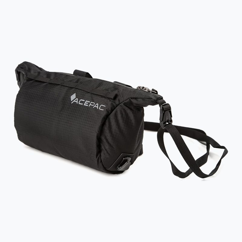 Чанта за кормило на велосипед Acepac Bar Roll MKIII 2 l black 4