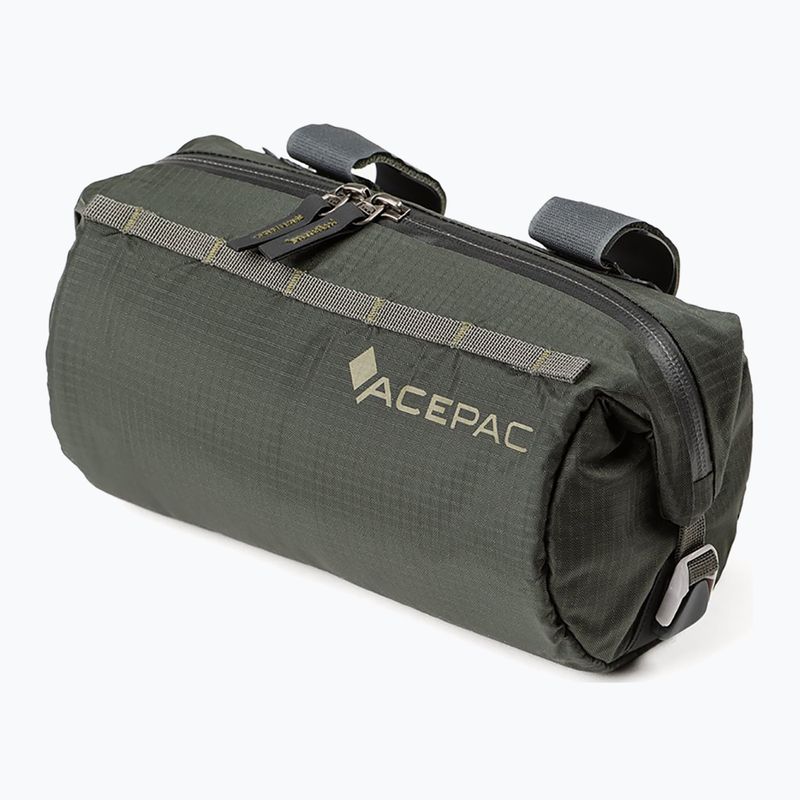 Чанта за кормило на велосипед Acepac Barrel MKIII 2 l grey