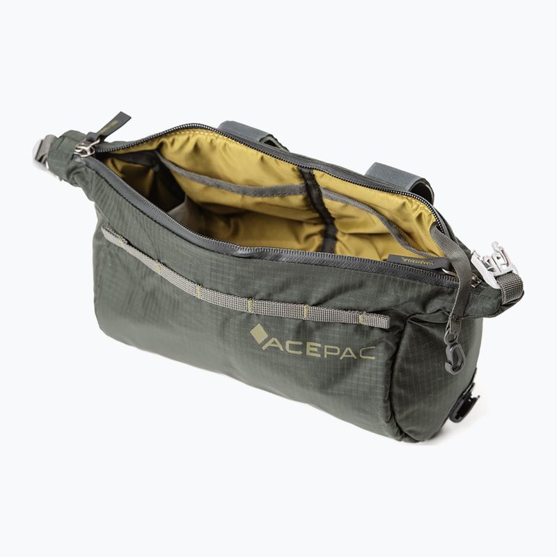 Чанта за кормило на велосипед Acepac Barrel MKIII 2 l grey 7