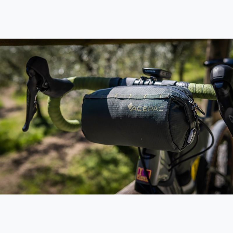 Чанта за кормило на велосипед Acepac Barrel MKIII 2 l grey 8