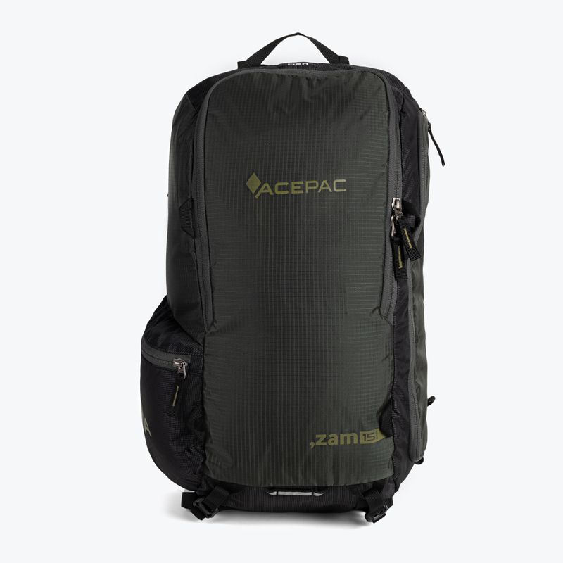 Велосипедна раница Acepac Zam EXP 15 l сива 207621