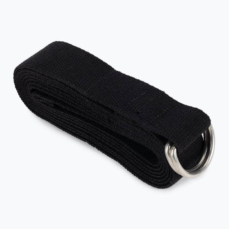 Каишка за йога JadeYoga 8' Black YSB8