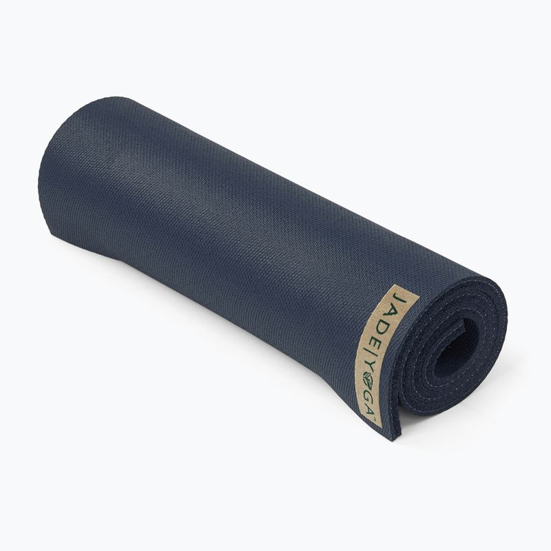 Подложка за йога JadeYoga Fusion Mini Mat 5/16'„ 24“' 12'„ 8 mm midnight blue 5
