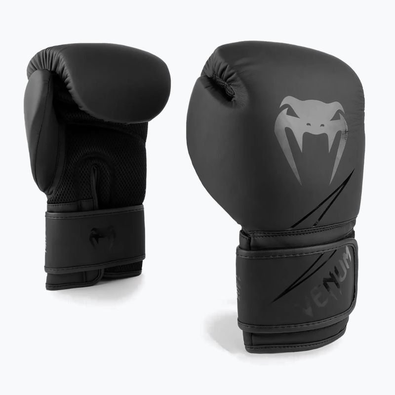 Боксови ръкавици Venum WLMT Edition black/black