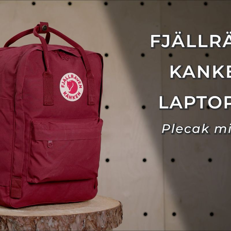 Fjällräven Kanken Раница за лаптоп 15  тъмно сива F23524 10