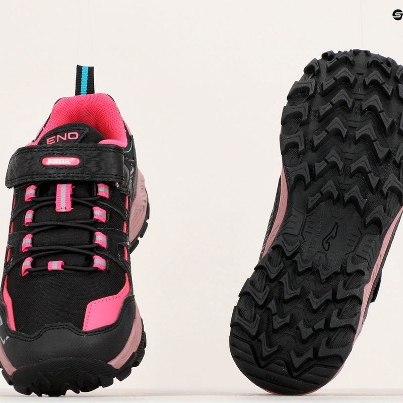Детски ботуши за трекинг Joma Eno Jr 2303 black/fuchsia 14