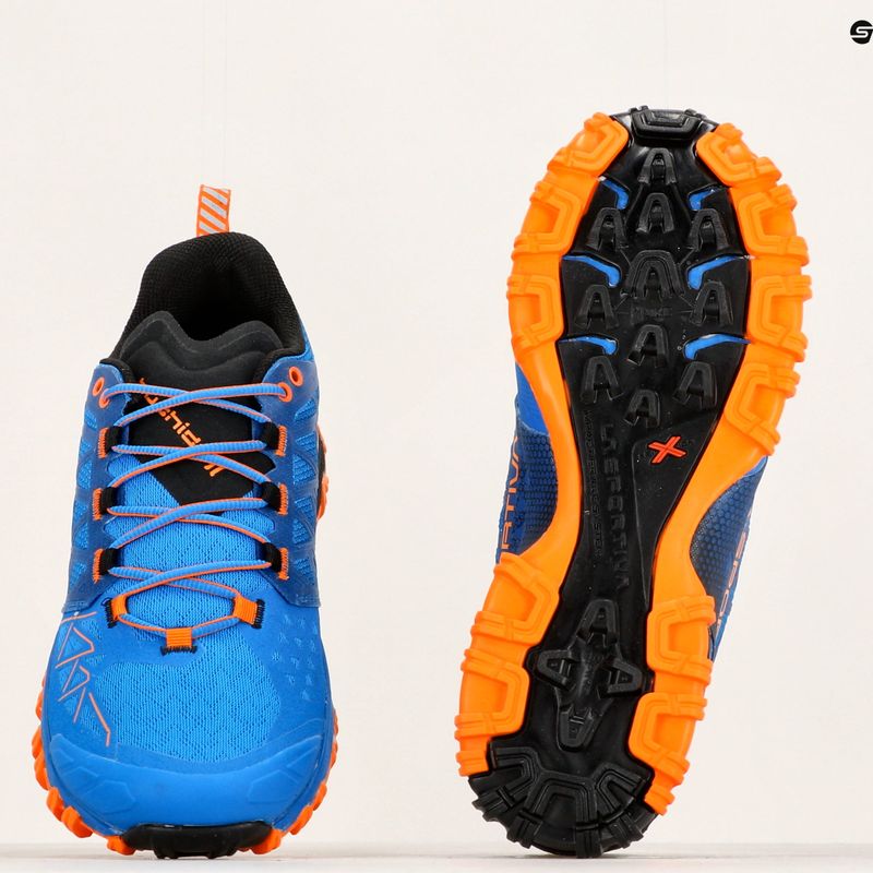 La Sportiva Bushido II Gtx electric blue/tiger мъжки обувки за бягане 19