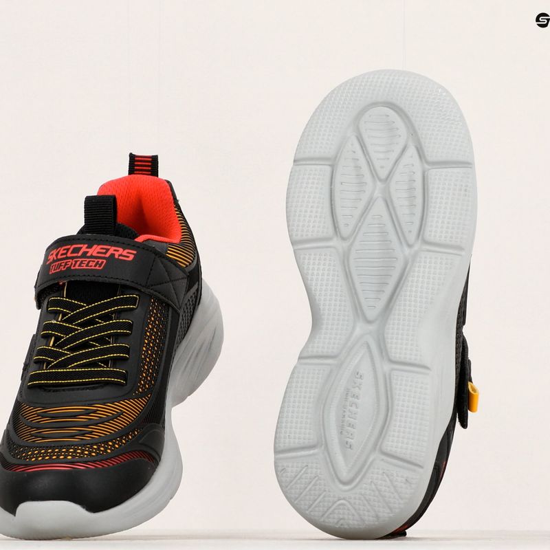 Детски маратонки SKECHERS Hyper-Blitz Hydro-Tronix черни/червени 18